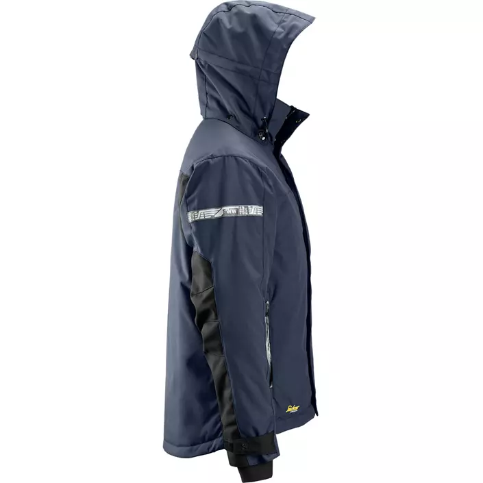 Snickers AllroundWork 37,5® waterproof vinterjacket 1102, Marine Blue/Black, large image number 3