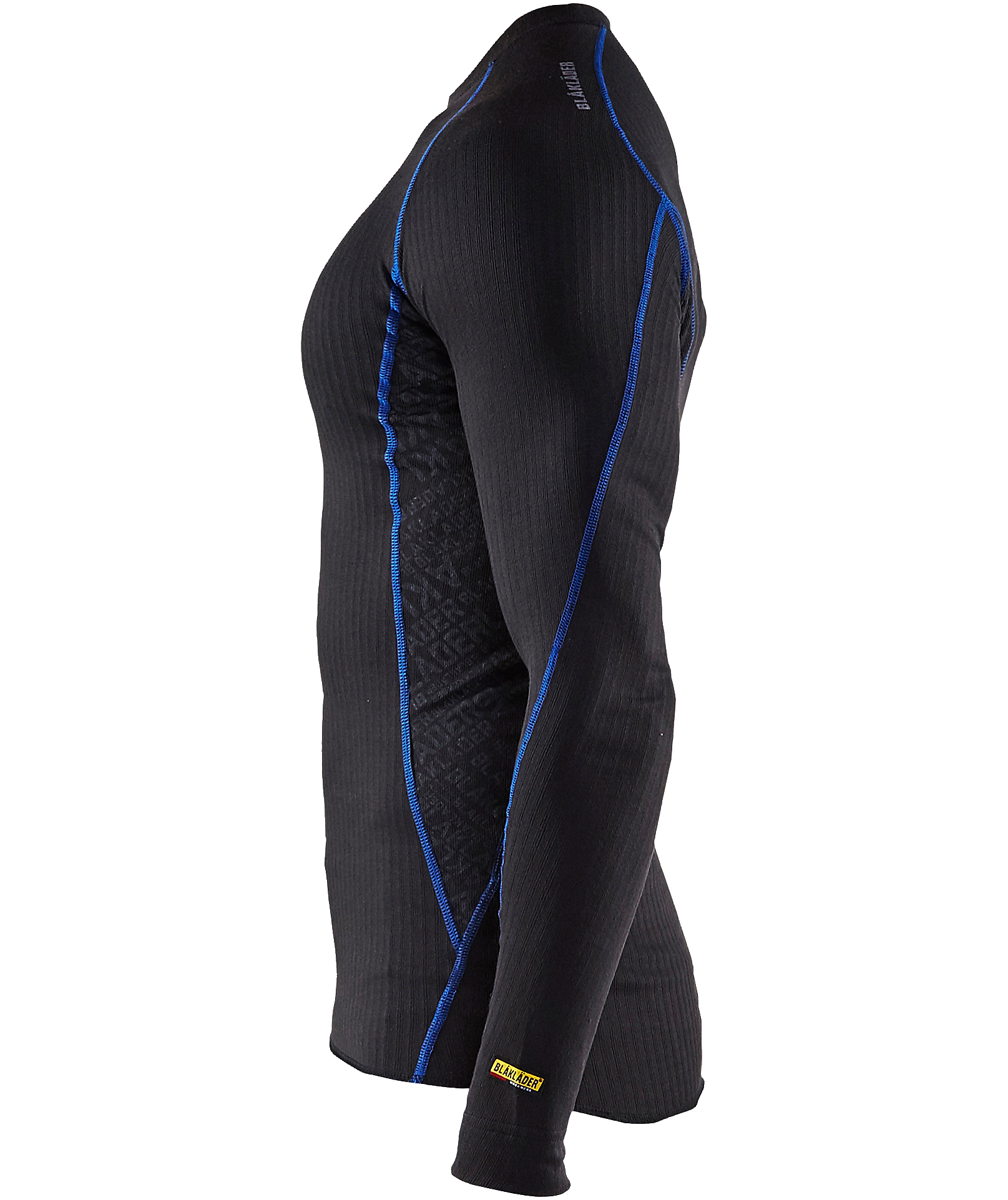 Bl&aring;kl&auml;der light Thermo-Unterhemd, Schwarz/Kobaltblau, large image number 3