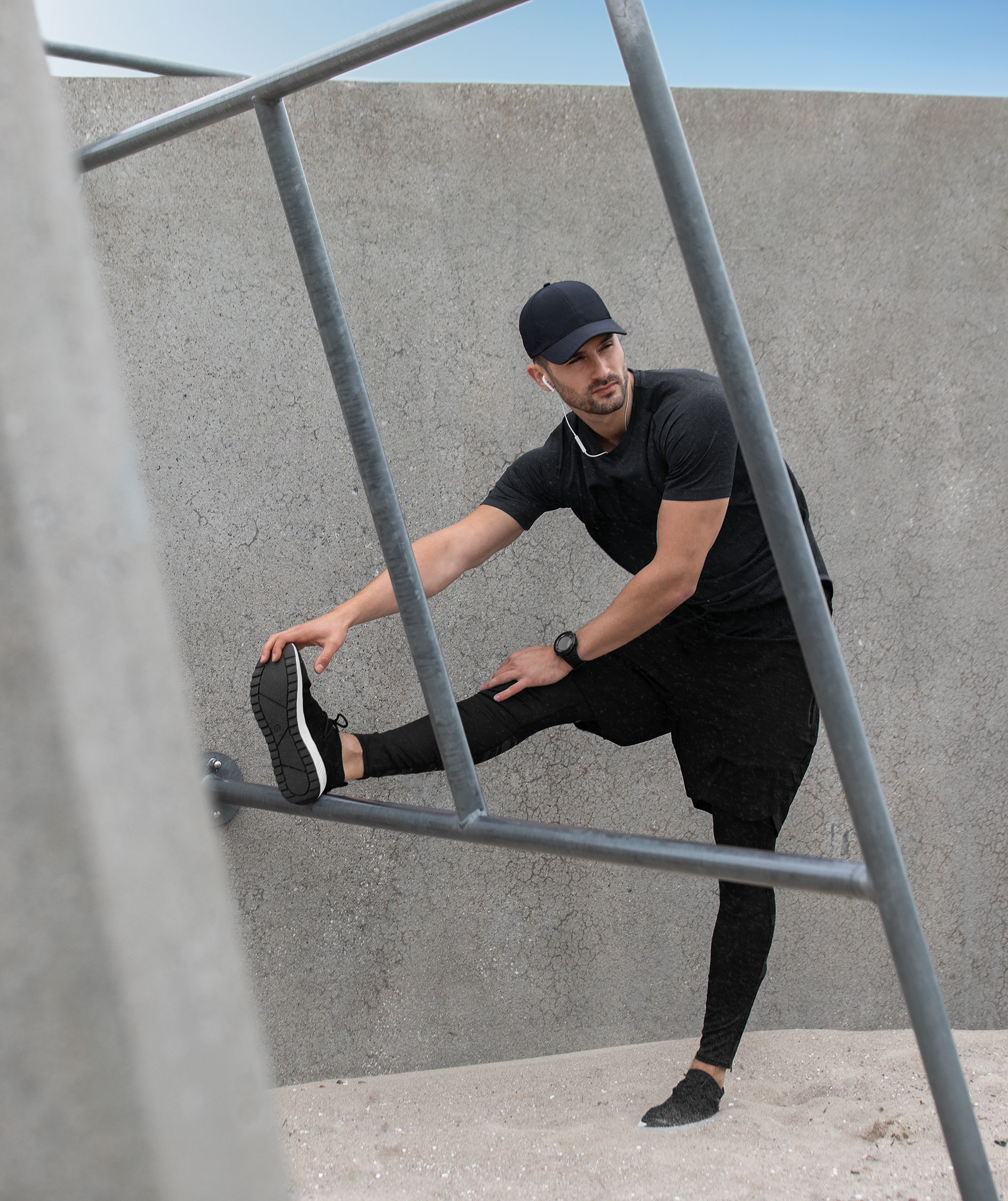 Nimbus Play Freemont T-shirt, Sort melange, large image number 7