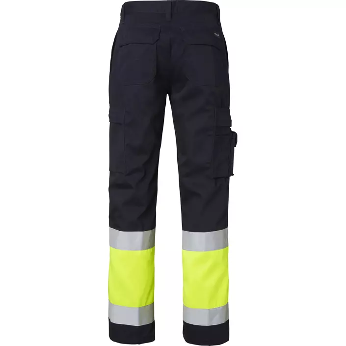 Top Swede service trousers 2070, Navy/Hi-Vis yellow, large image number 1