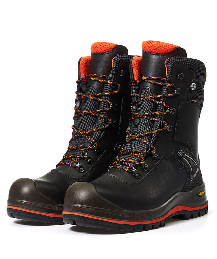 Grisport 70231 winter safety boots S3, Black/Orange, large image number 2
