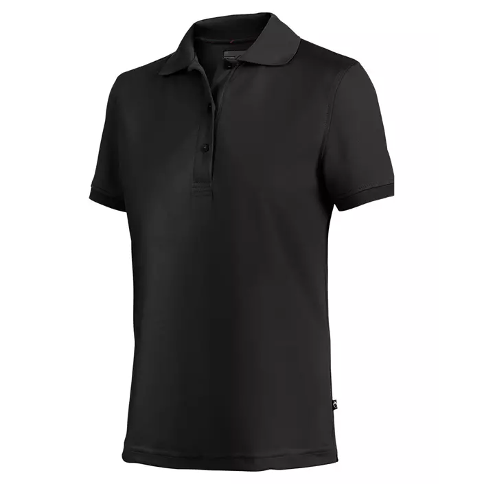 Pitch Stone dame polo T-shirt, Black, large image number 0
