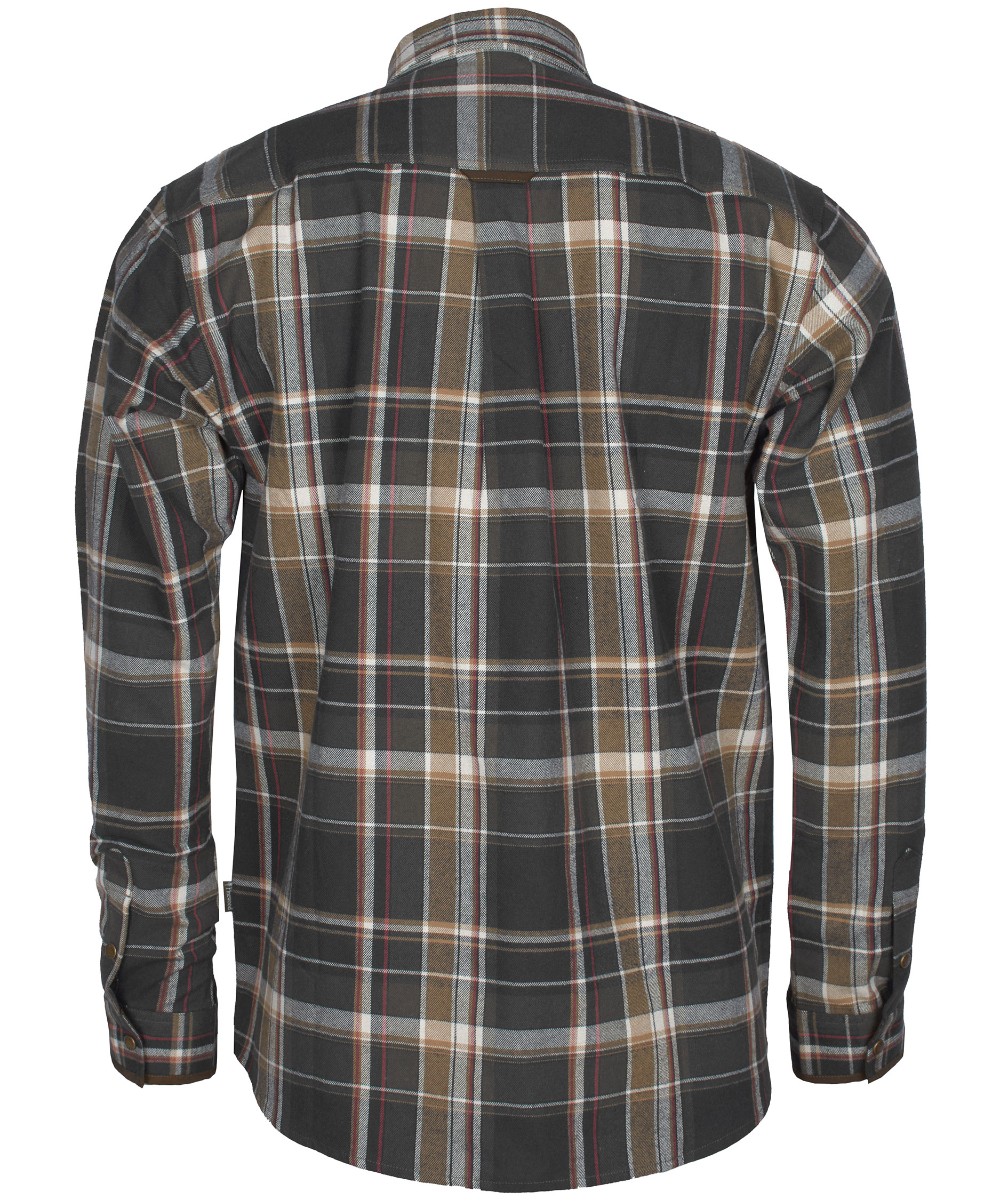 Pinewood Prestwick Exclusive skovmandsskjorte, M&oslash;rkegr&oslash;n/Sort