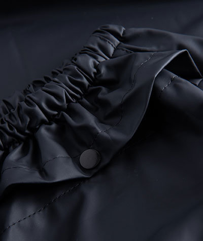 Lyngs&oslash;e PU rain trousers, Marine Blue, large image number 2