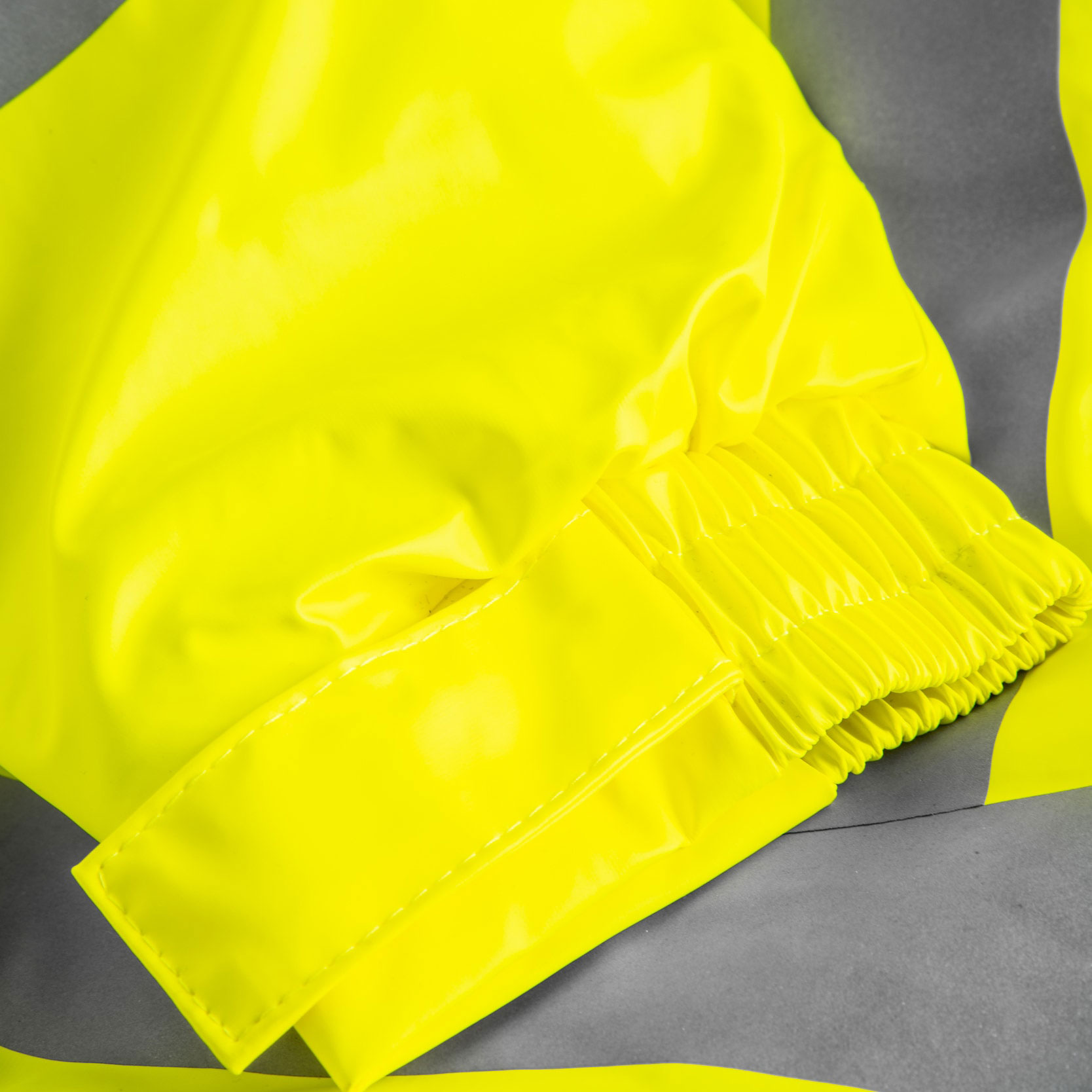 Lyngs&oslash;e Multinorm PU winter jacket, Hi-Vis Yellow, large image number 3