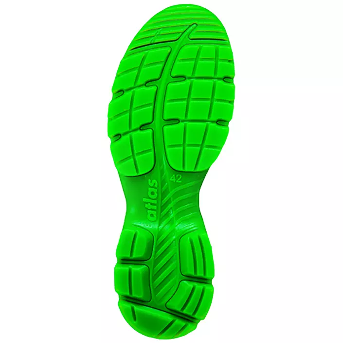 Atlas SL 26 Green skyddsskor S1, Black/Neon-green, large image number 1