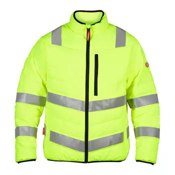 Engel Safety Basic quilted work jacket, Hi-Vis Yellow