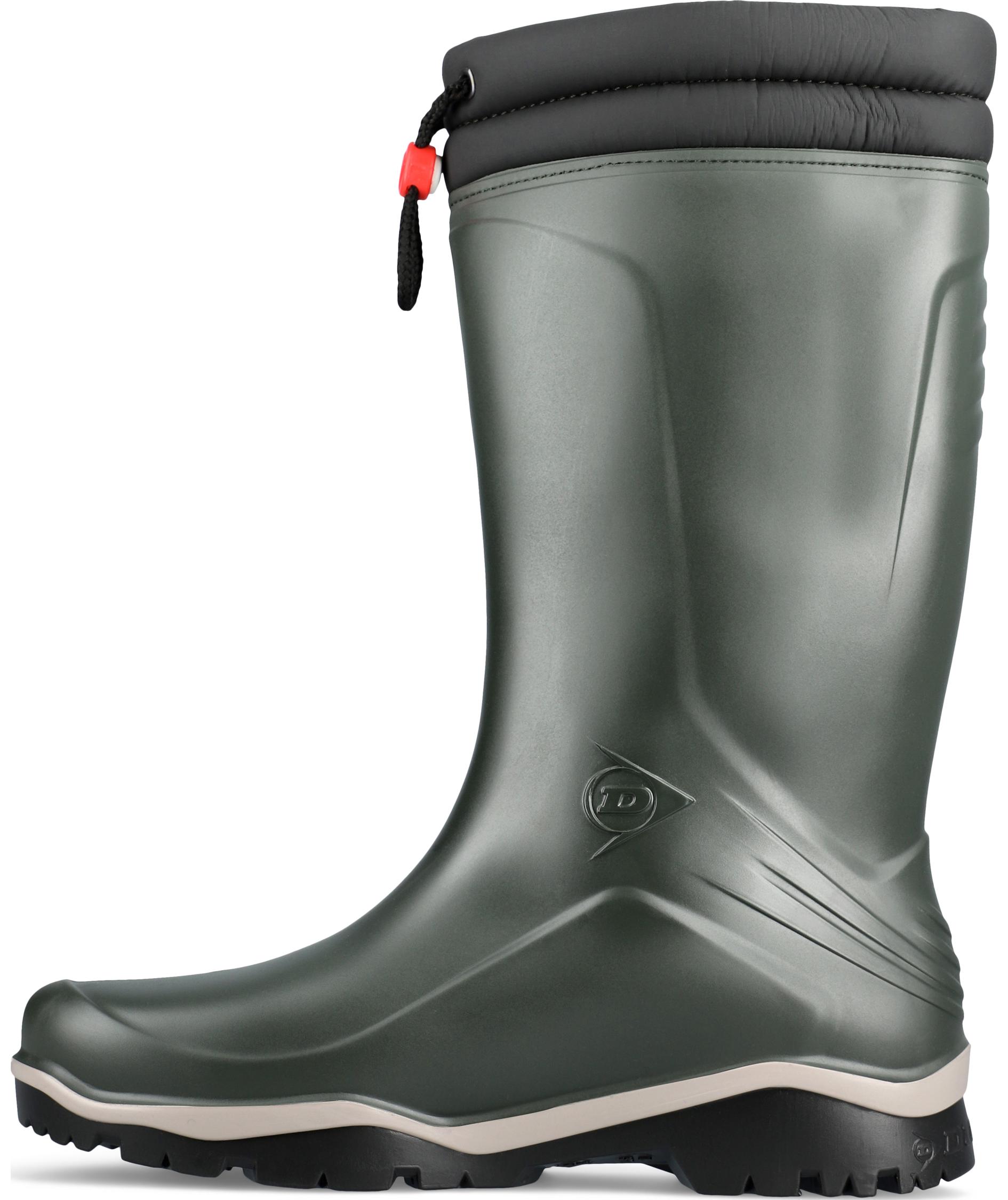 Dunlop Blizzard winter rubber boots Green