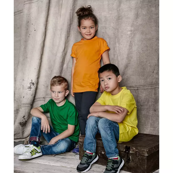 South West Kings økologisk T-shirt til børn, Blazing Yellow, large image number 3