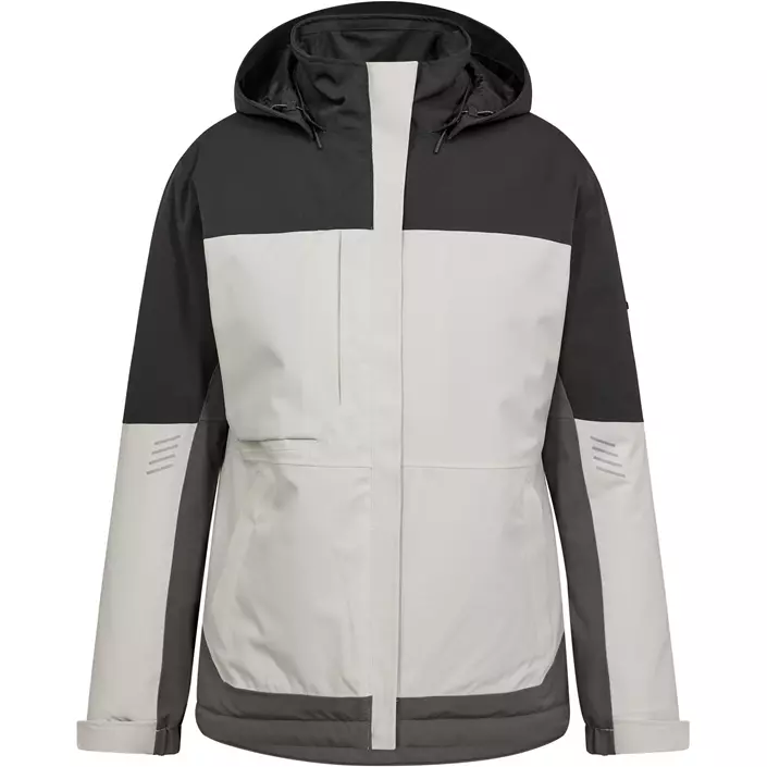 Engel Entire dame vinterjakke, Bone White/Anthracite Grey, large image number 0