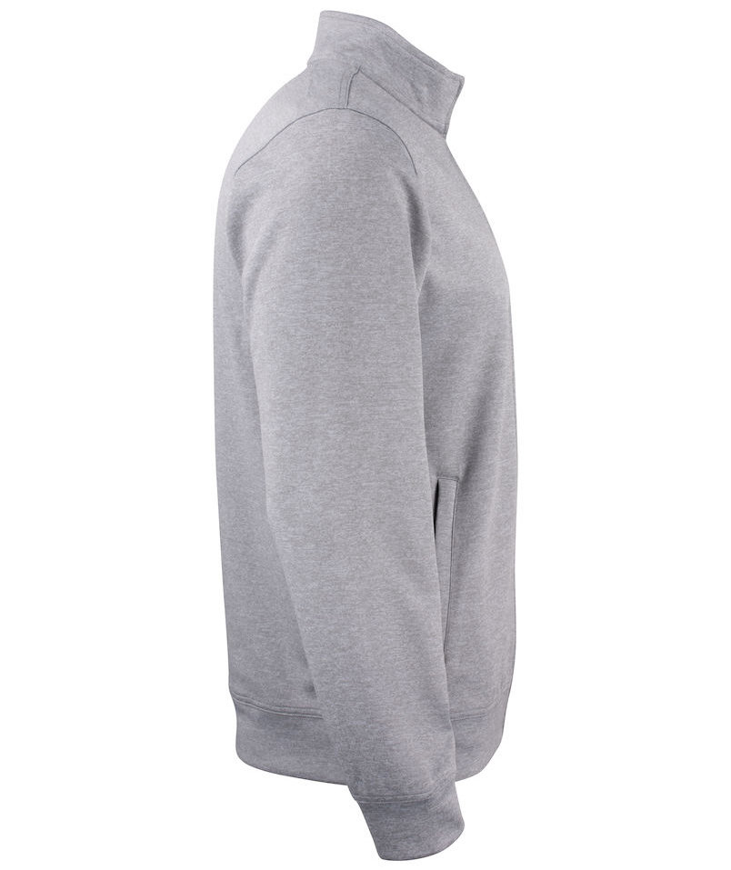 Clique Basic Active  cardigan, Grey Melange, large image number 2