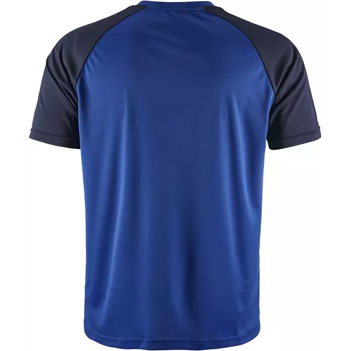 Craft Squad 2.0 Contrast Jersey T-Shirt, Club Cobolt - Marine, large image number 2