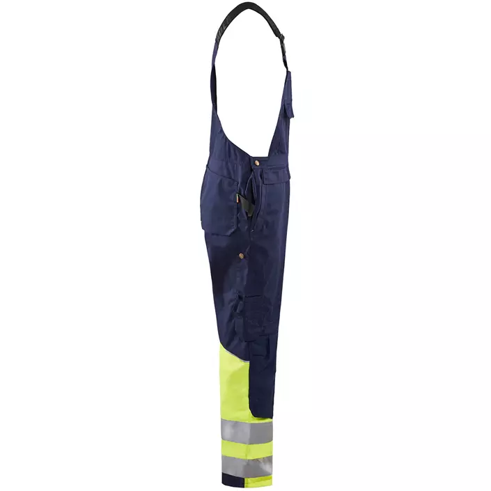 Blåkläder arbeidselebukse, Marine/Hi-Vis gul, large image number 2