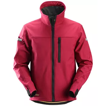 Snickers AllroundWork softshell jacket 1200, Red/Black
