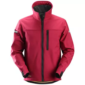 Snickers AllroundWork softshell jacket 1200, Red/Black