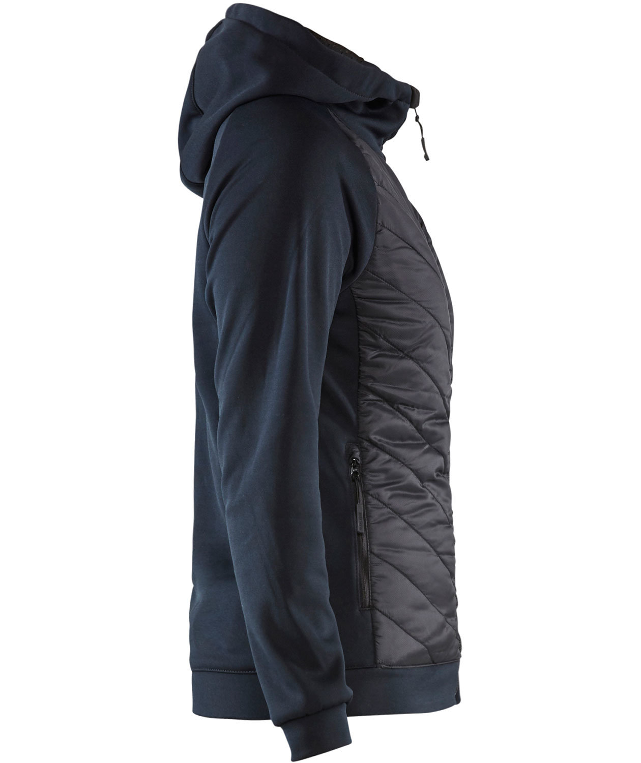 Bl&aring;kl&auml;der women's hybrid hoodie, Dark Marine/Black, large image number 3