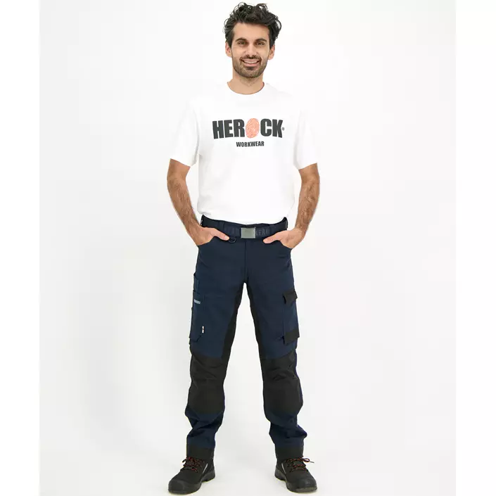 HEROCK Xeni arbetsbyxa, Navy/black, large image number 1