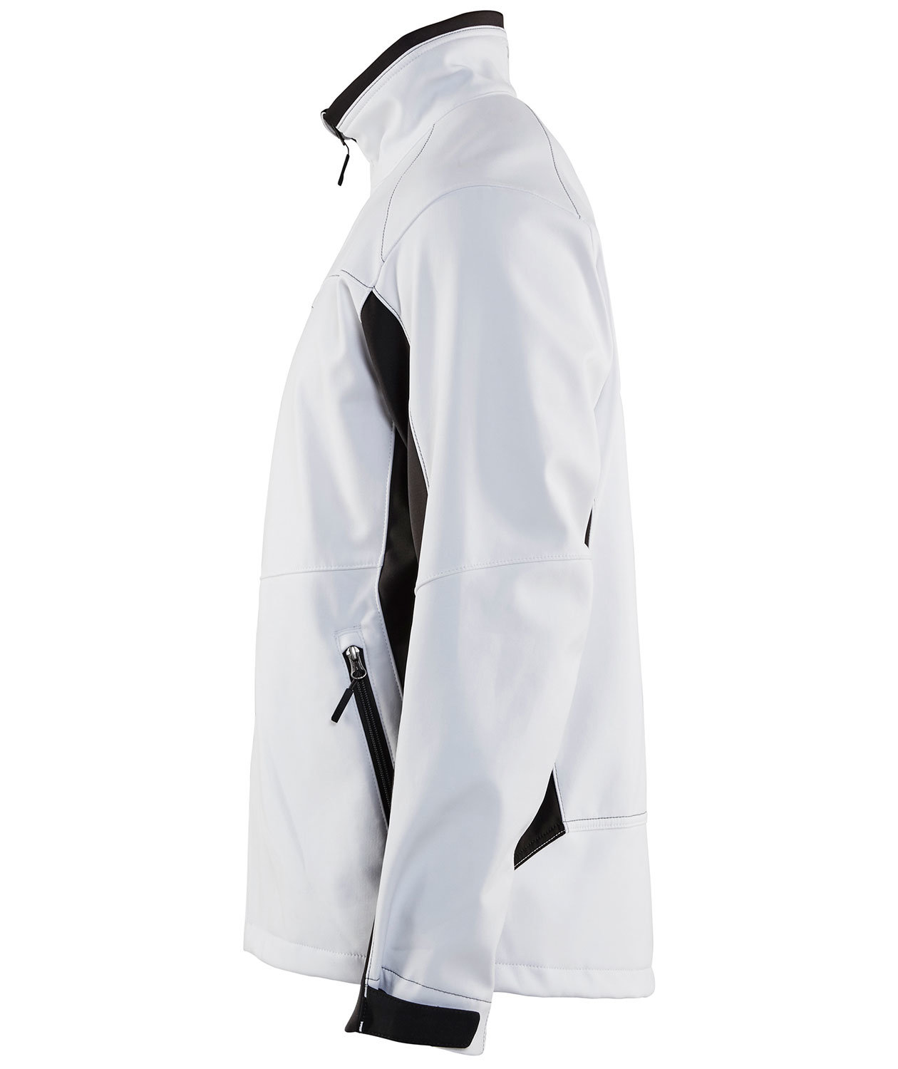 Bl&aring;kl&auml;der Unite softshelljakke, Hvid/m&oslash;rk gr&aring;, large image number 2