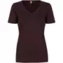 ID Interlock Damen T-Shirt, Dark bourdeaux ID Interlock Damen T-Shirt, Dark bourdeaux