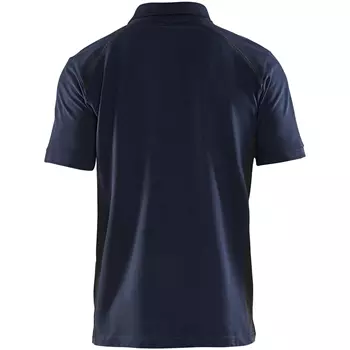 Blåkläder Polo T-shirt, Mørk Marineblå/Sort