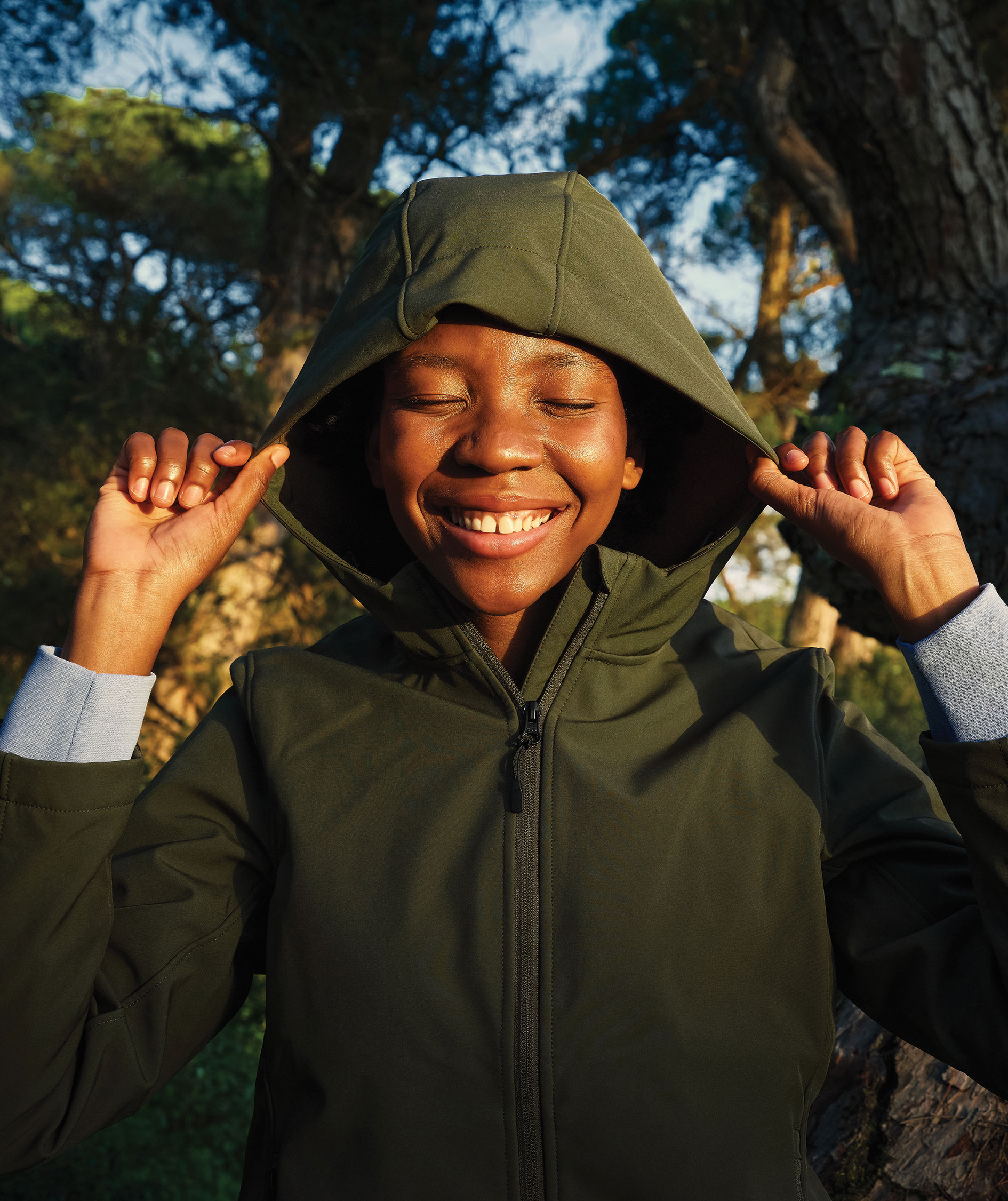 Iqoniq Makalu softshelljacka dam, Khaki, large image number 8