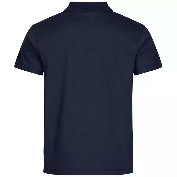 Clique Single Jersey polo T-skjorte, Dark navy, large image number 2