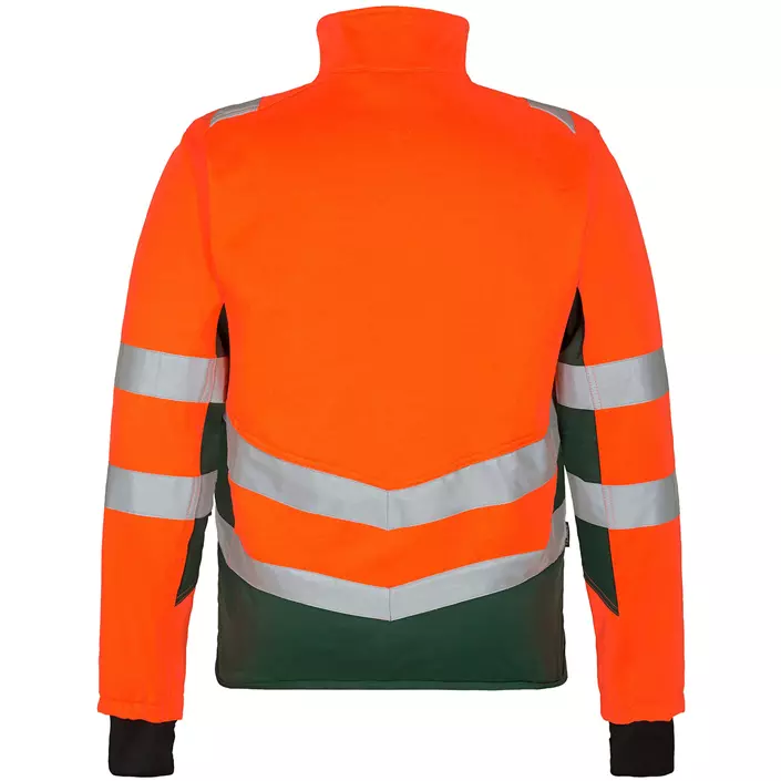 Engel Safety arbeidsjakke, Hi-vis Oransje/Grønn, large image number 1