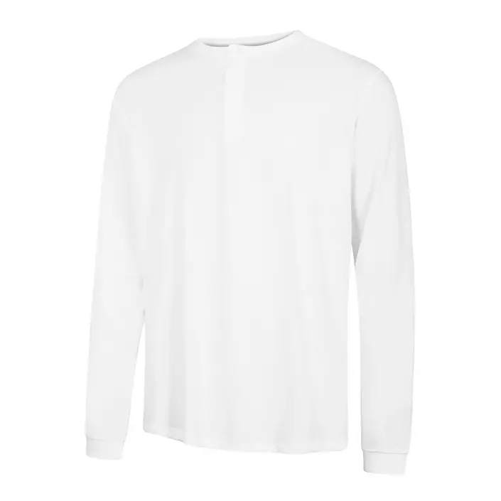 Stormtech Torcello Henley Langärmliges Grandad T-Shirt, Weiß, large image number 0