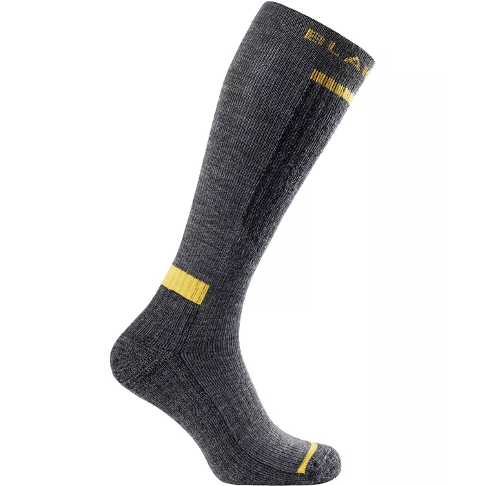 Blåkläder socks with wool, Black Melange, large image number 0