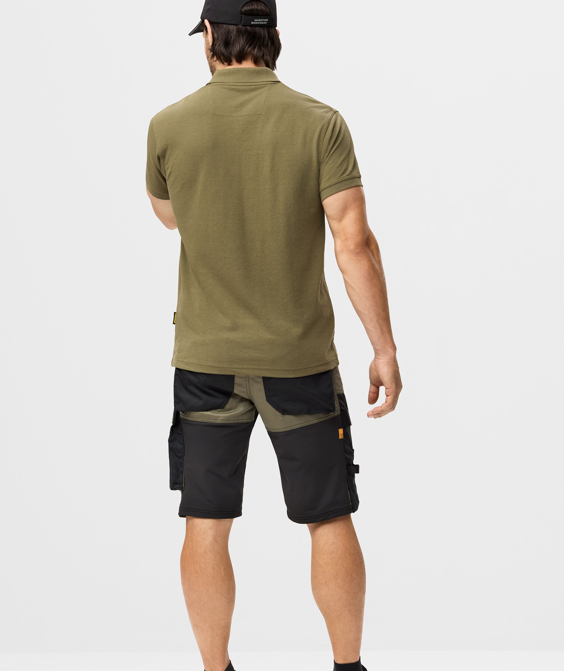 Snickers polo T-shirt 2718, Khaki Green, large image number 3