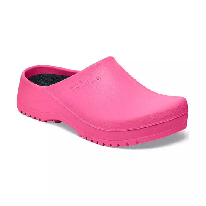 Birkenstock Super-Birki Fusion PU Regular fit dame tresko, Raspberry Sorbet, large image number 0