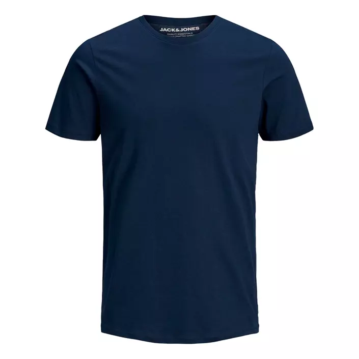 Jack & Jones JJEORGANIC 3-pack T-skjorte, Svart/Hvit/Marinen, large image number 2