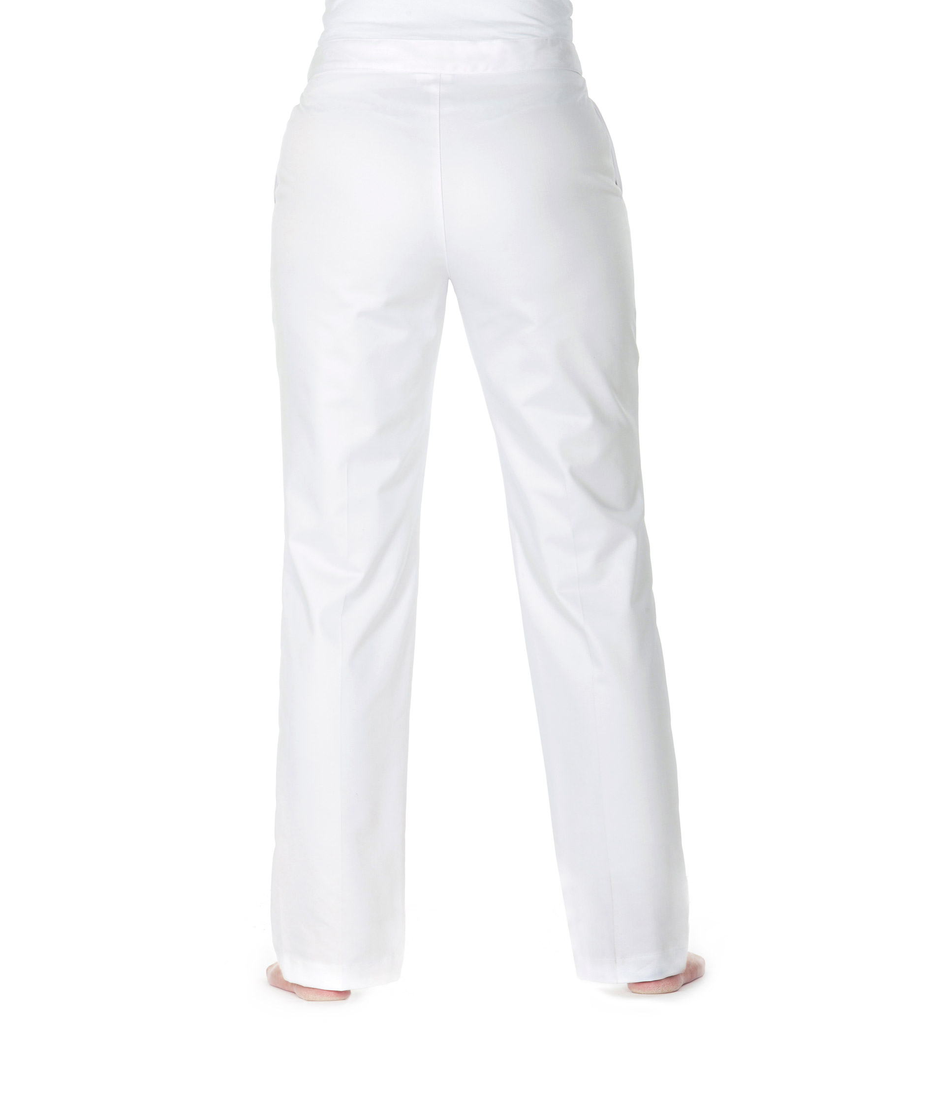 Jyden Workwear 1943 women's chefs trousers, White