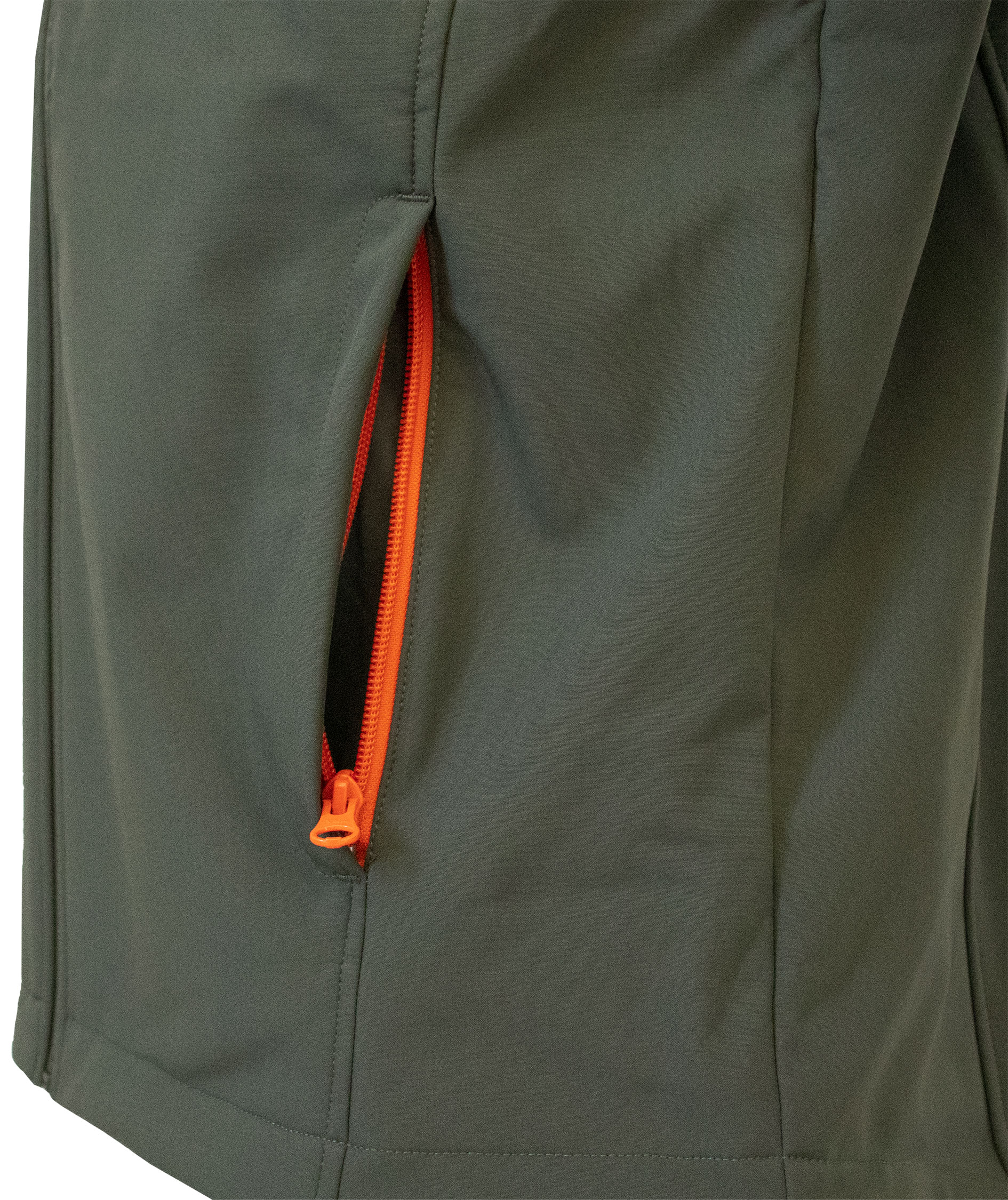 Ocean Outdoor softshelljakke, Olive, large image number 3