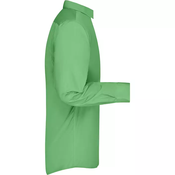 James & Nicholson modern fit  shirt, Lime Green, large image number 2