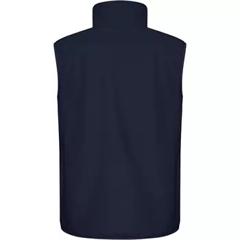 Clique Classic softshell vest, Dark navy