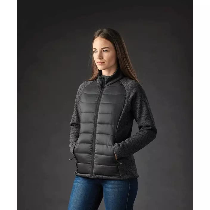 Stormtech Aspen women's hybrid jacket, Black, large image number 2