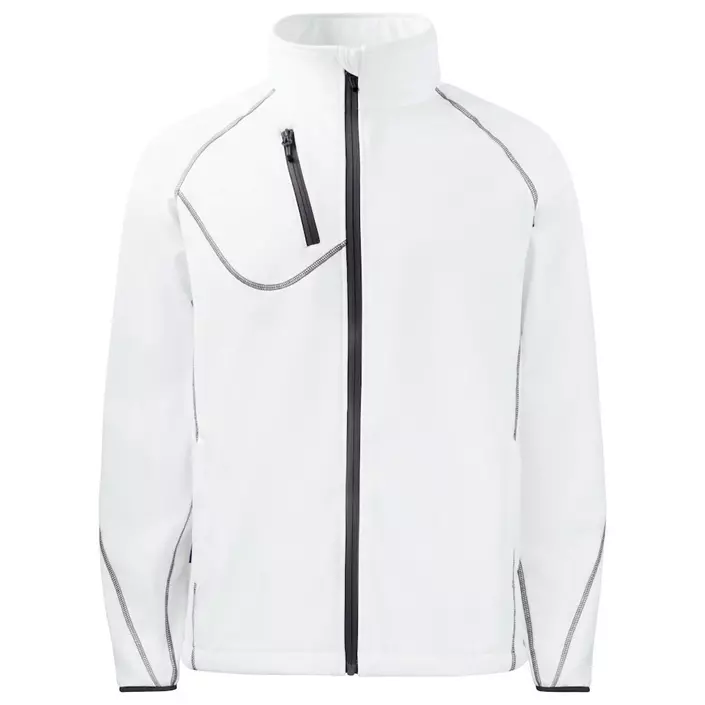 ProJob softshell jacket 2422, White, large image number 0