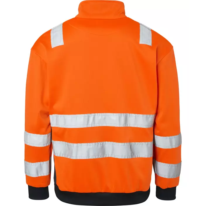 Top Swede sweatshirt 136, Hi-Vis Orange/Navy, large image number 1