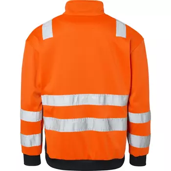 Top Swede Sweatshirt 136, Hi-Vis Orange/Navy