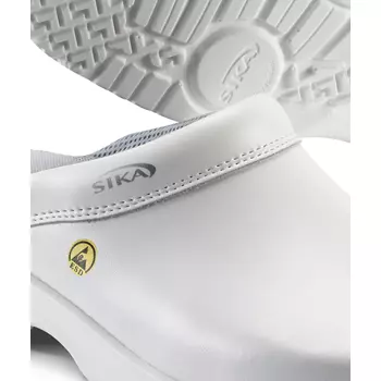 2nd quality product Sika Fusion clogs without heel cover OB, White