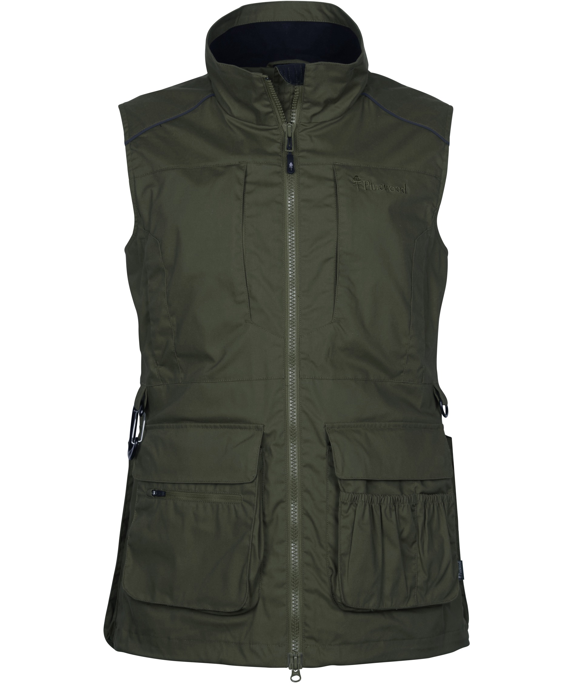 Pinewood Dog Sports Trainer damevest, Moss green, Moss green, swatch