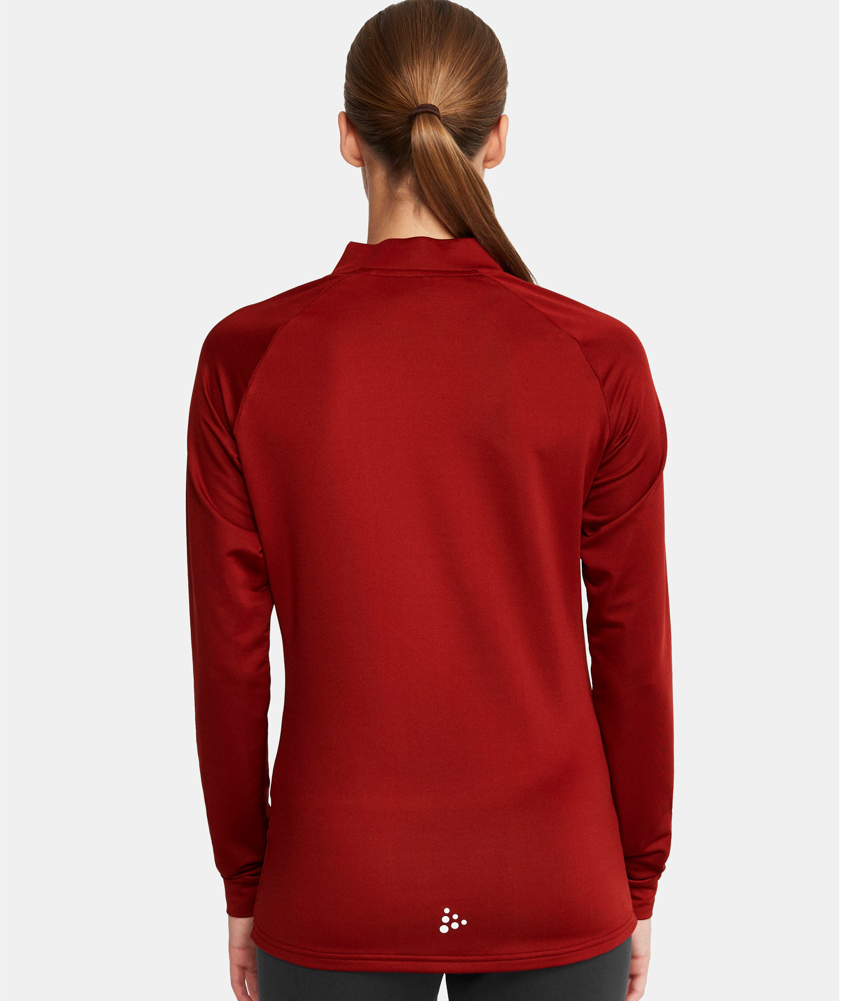 Craft Extend halfzip tr&auml;ningstr&ouml;ja, dam, Rhubarb, large image number 7