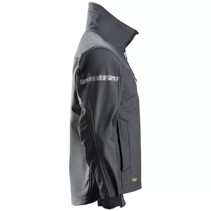 Snickers AllroundWork softshell jacket 1200, Steel Grey/Black, large image number 3