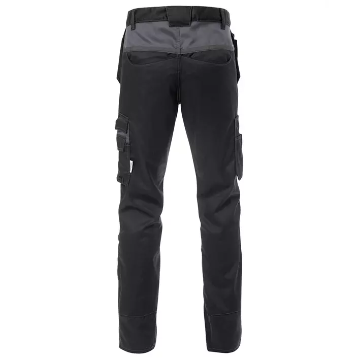 Fristads craftsman trousers 2595 STFP, Black/Grey, large image number 1