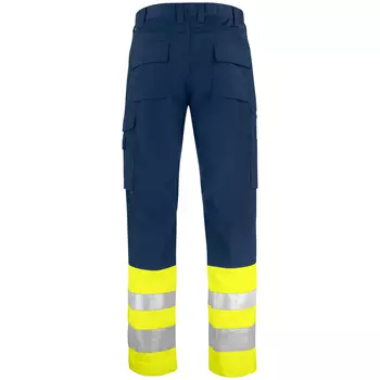 ProJob service trousers 6533, Hi-Vis Yellow/Navy