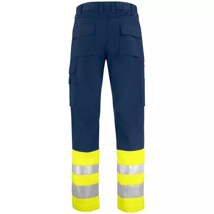 ProJob service trousers 6533, Hi-Vis Yellow/Navy, large image number 1