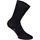 Pinewood NatureSafe lange bambusstrømper, Black, Black, swatch