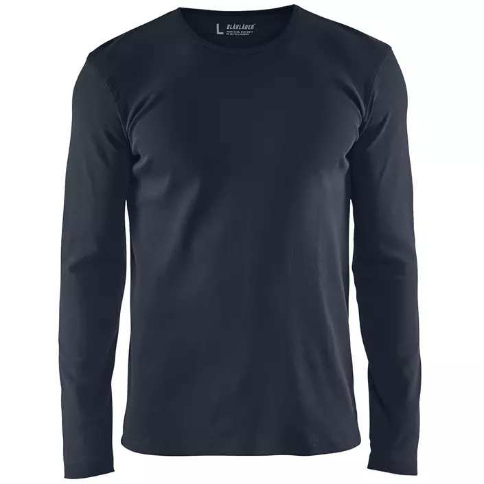Blåkläder langærmet T-shirt, Mørk Marine, large image number 0