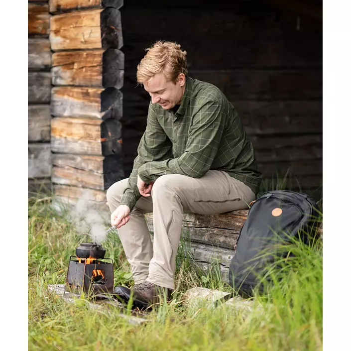 Pinewood Abisko Light bukser, Mole Brown, large image number 5